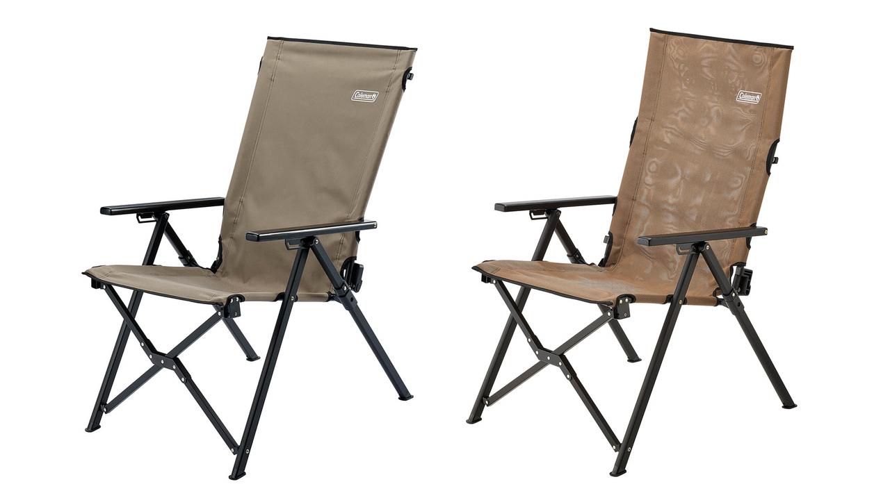 コールマンのリクライニングチェアに新モデル2種が追加！座り心地