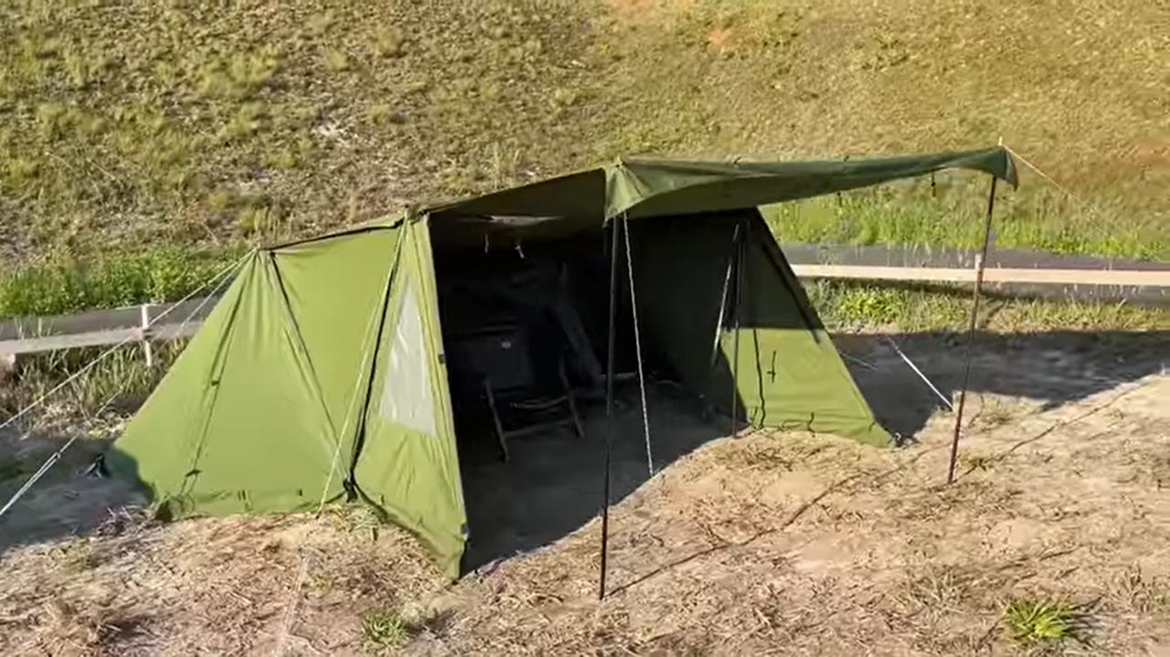 soomloom（スームルーム）パップテントに前幕キット登場！ 夏の暑さ