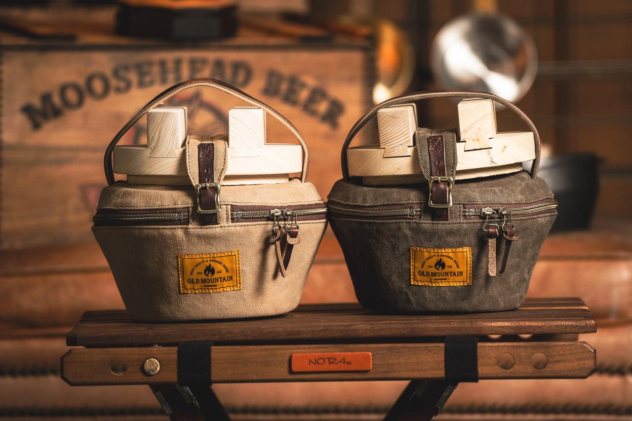 OLD MOUNTAINから渋かっこいいクッカーケース登場。エイジングも