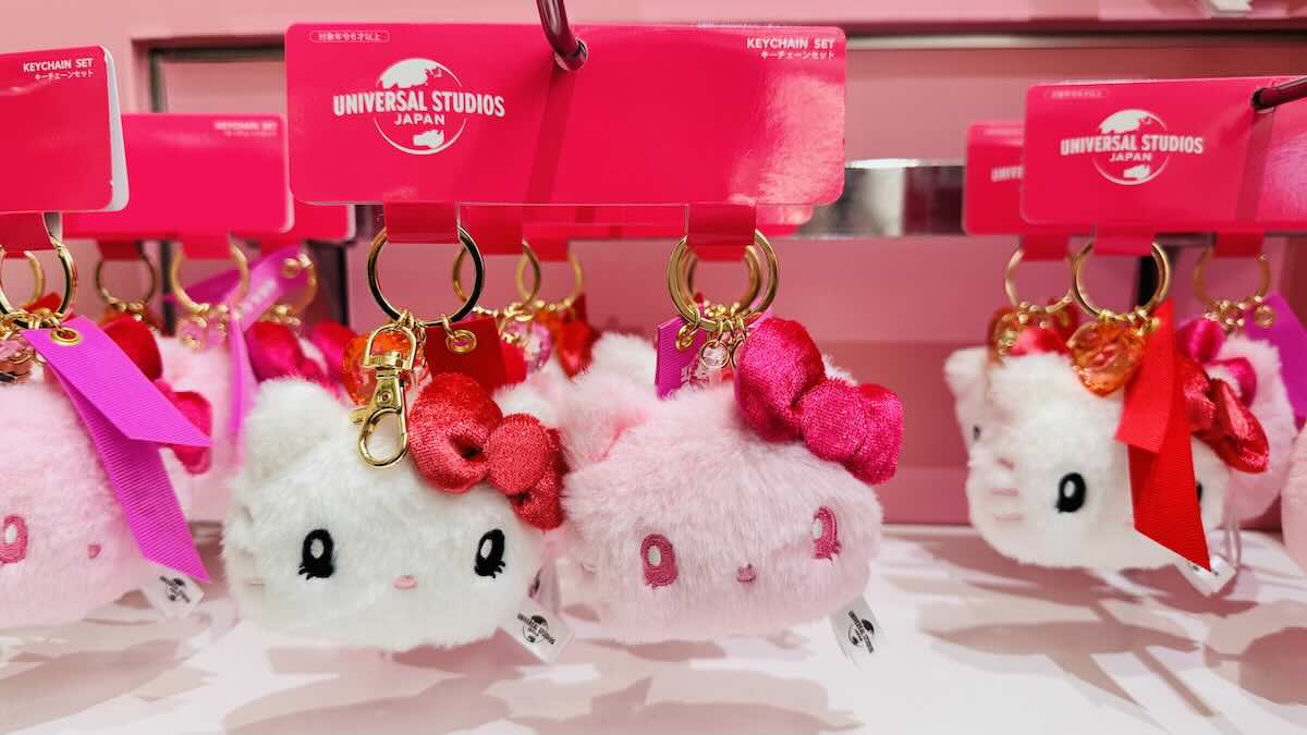 激レア☆ユニバーサルスタジオジャパン キティ車のストラップ 超激レア