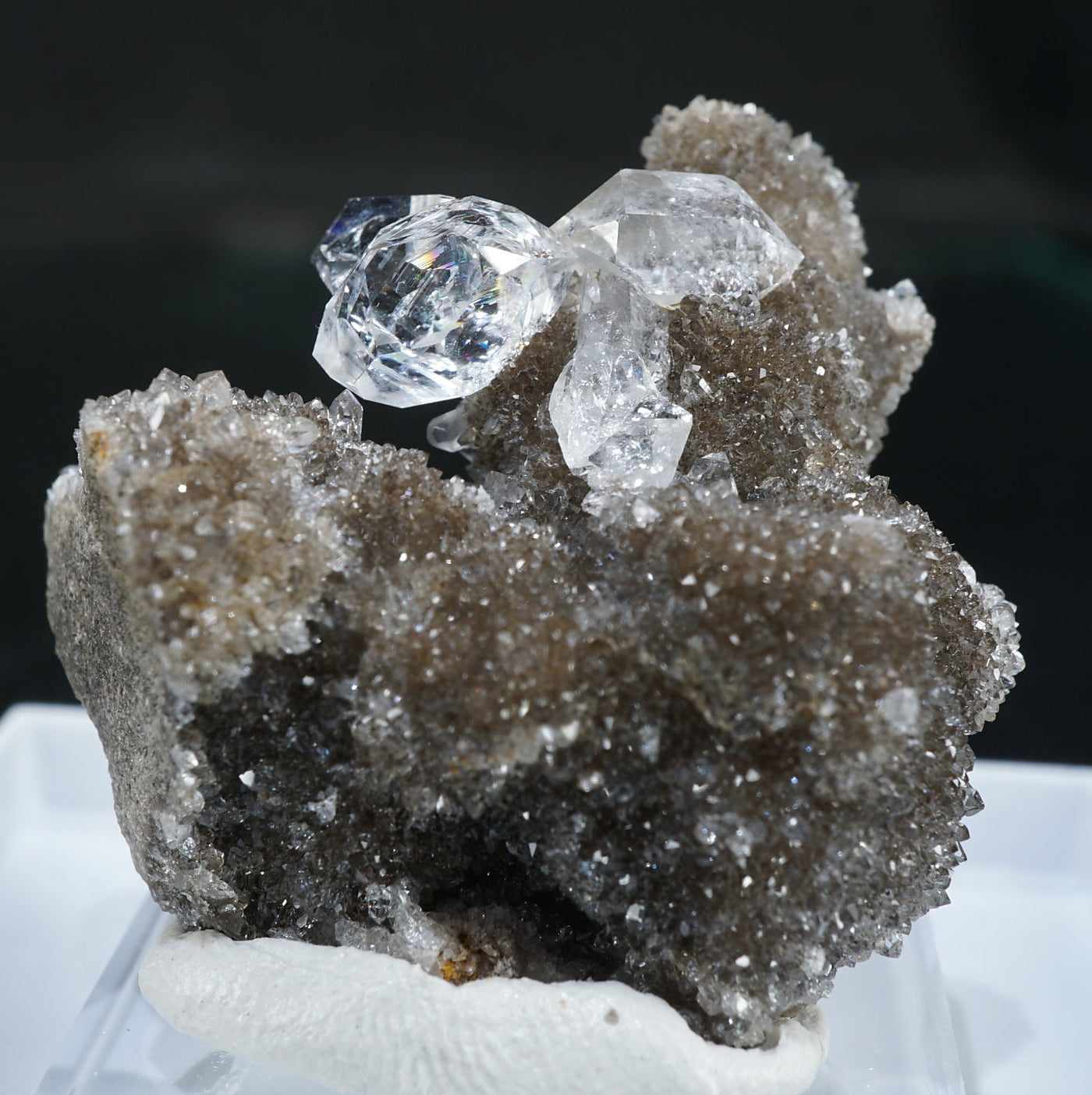 母岩付きハーキマーダイヤモンド(水晶) – 天然石ハッピーギフト