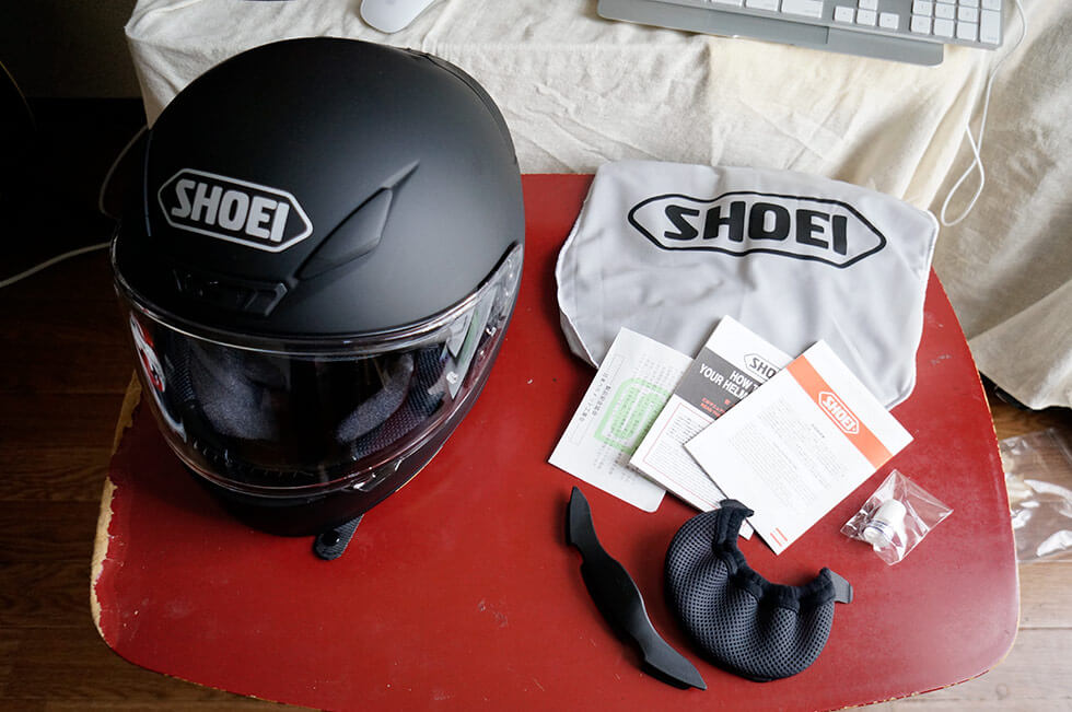 SHOEI Z-7』がやってきた！【前編】せっかくなので 『SHOEI GT-air』と