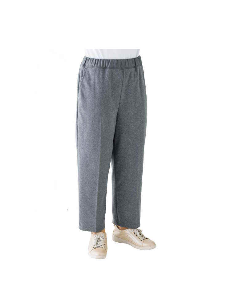 C．グレー レディース おしりスルッともちもちパンツ／婦人用／介護