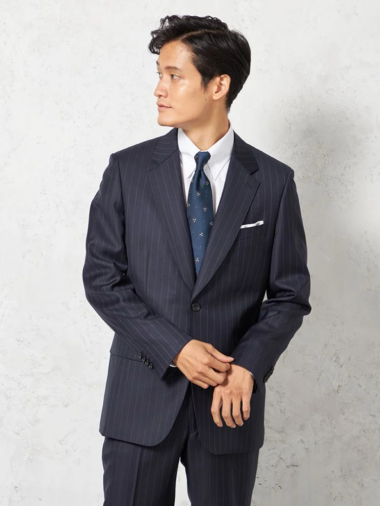 ウール100%】スーツ 2つボタン【REDA】イタリアインポート素材