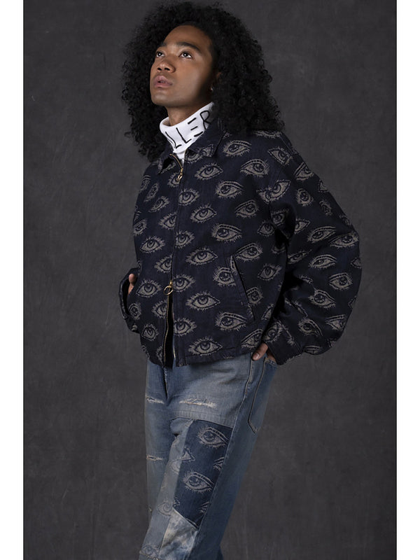 Kapital 12oz SPEAKEASY denim drizzler jacket – HARUYAMA