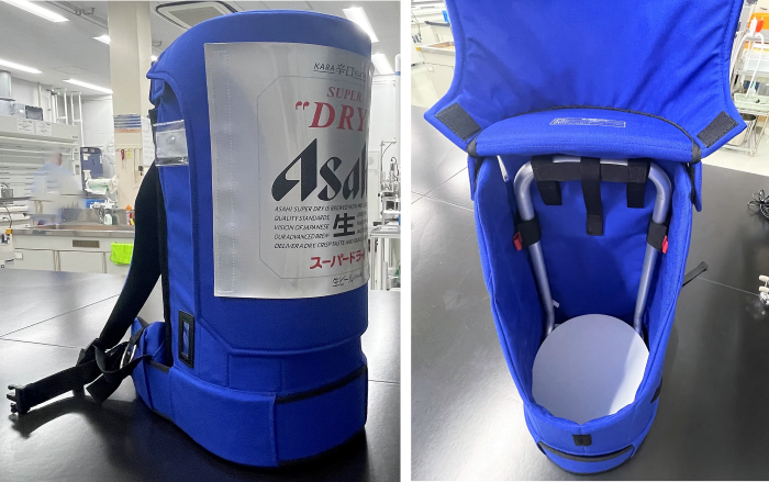 球場を軽やかに駆け巡る！「背負い式ビールサーバー」の開発秘話