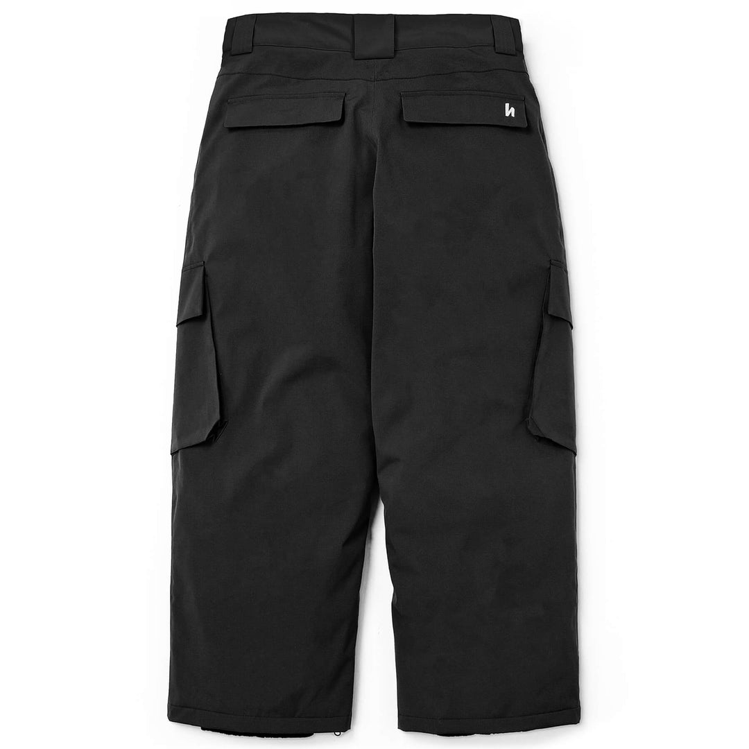 06' CARGO SNOWPANT - BLACK – Harlaut Apparel