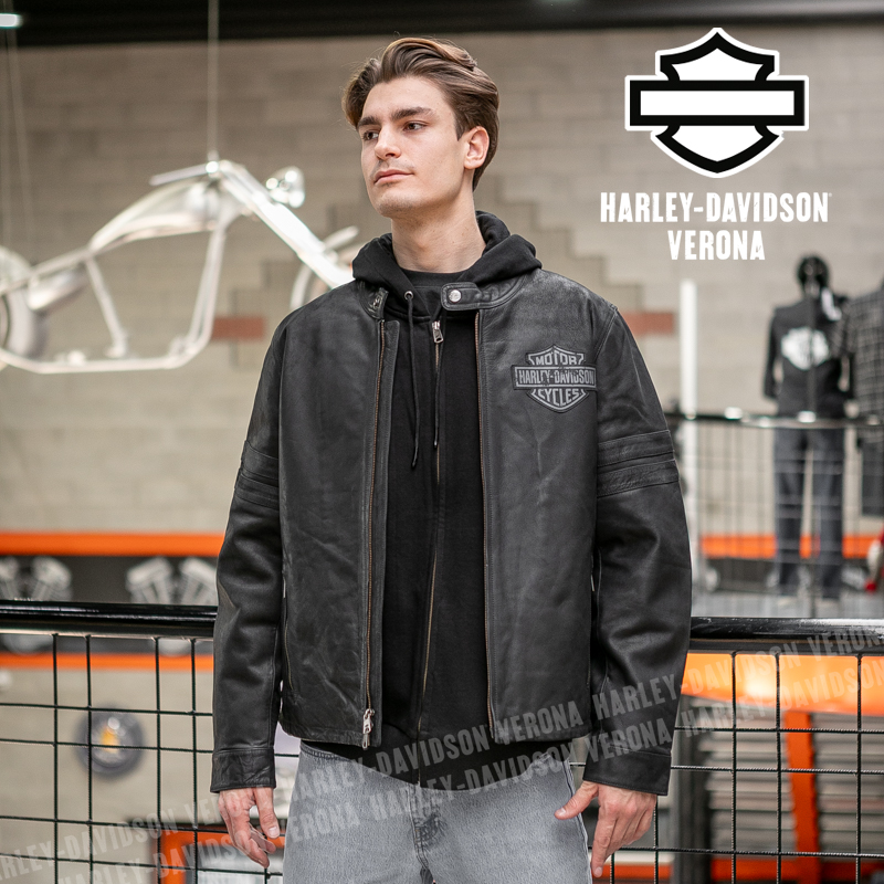 Harley-Davidson® Enthusiast 3-in-1 Leather Jacket Black | 97004-25VM