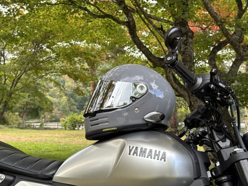 SHOEI グラムスター・ミラーシールド・B+COM PLAY の感想 | RIDE 'N