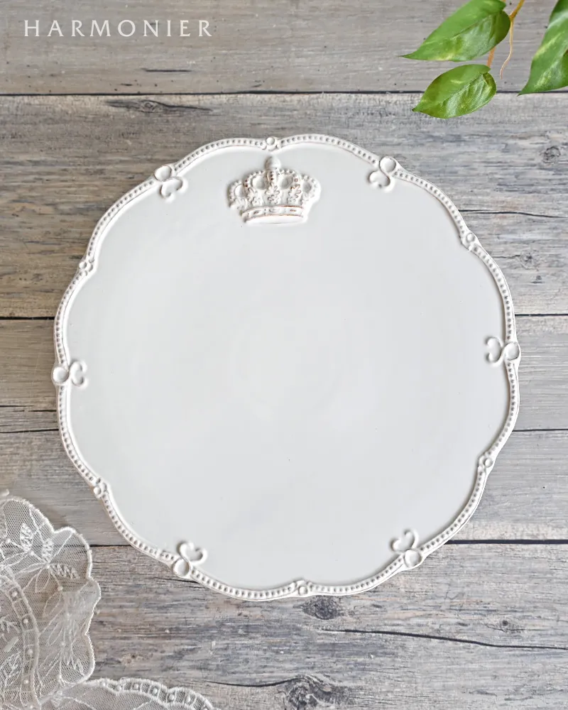 ルーシュクラウンケーキスタンドプレートL | 輸入雑貨の通販