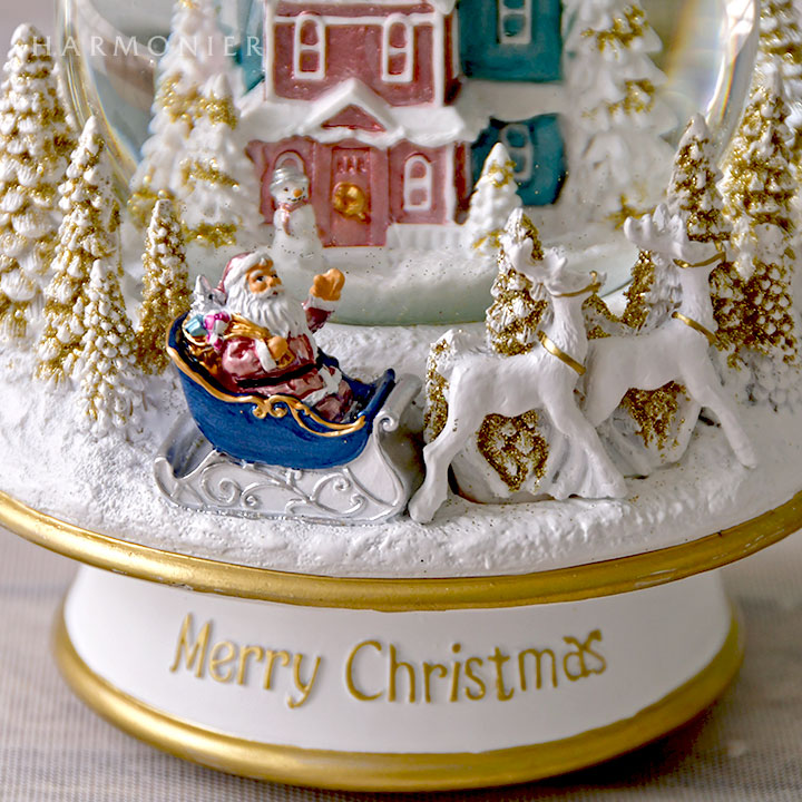 スノードームオルゴール/ツリートップ｜クリスマス雑貨の通販