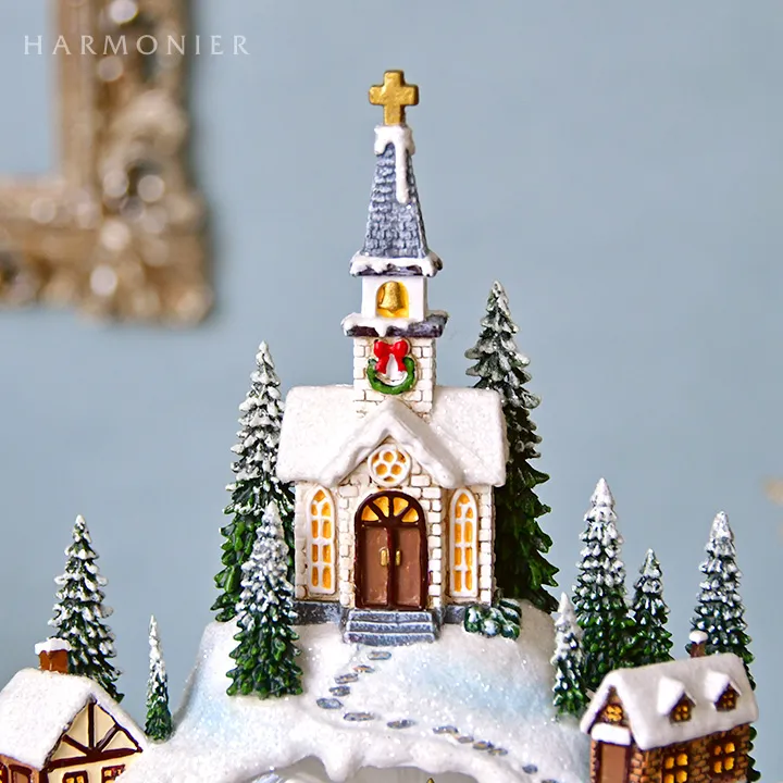 リキッドLEDクリスマスビレッジ※電池/USB仕様｜クリスマス雑貨の通販