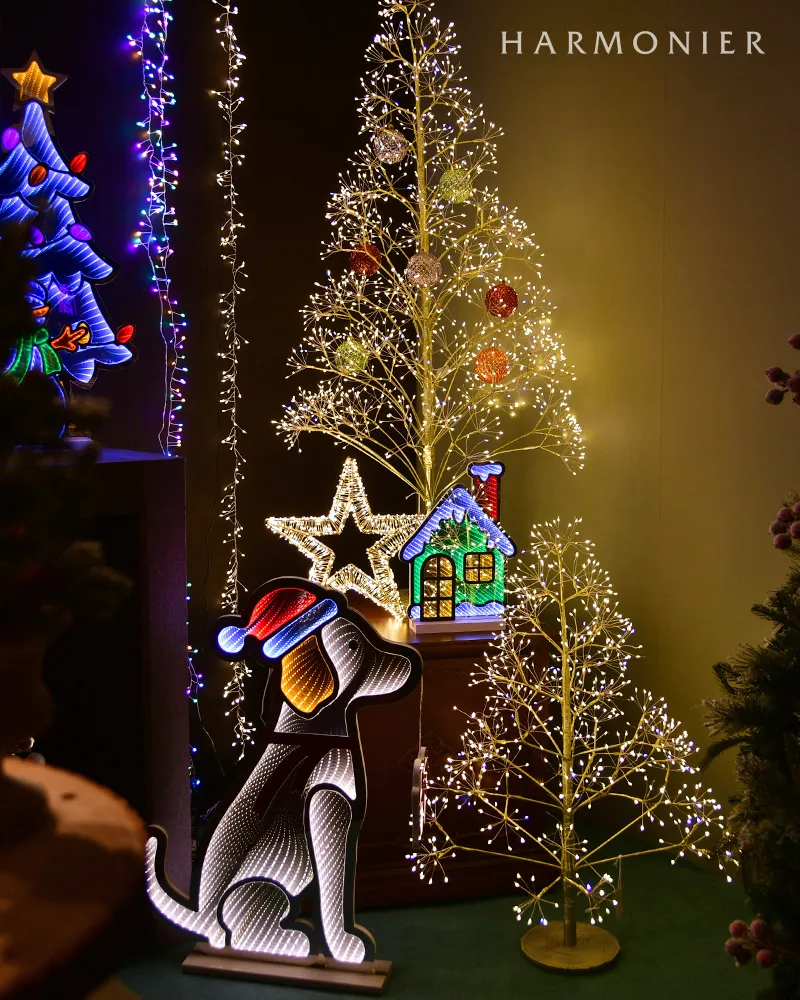 ファンタジーライトツリー/ホワイトミックス150cm※アダプター仕様