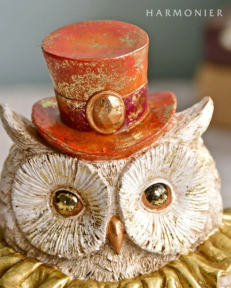 クラウス・ハーパニエミ KLAUS HAAPANIEMI フクロウ陶器製オブジェ