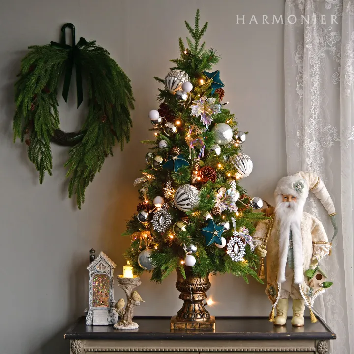 アクリルイリッドリーフオーナメント2コセット｜クリスマス雑貨の通販