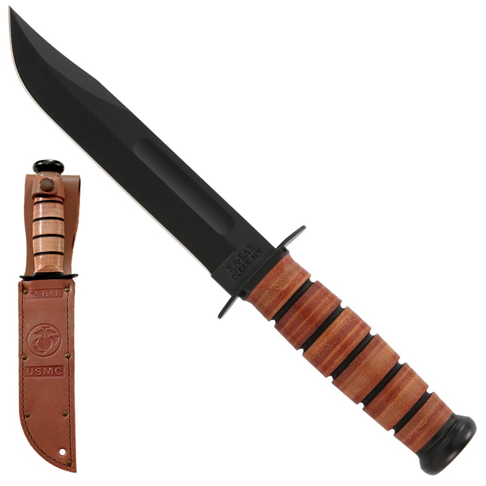 Genuine Ka-Bar USMC Fighting Knife | Military Style Knives