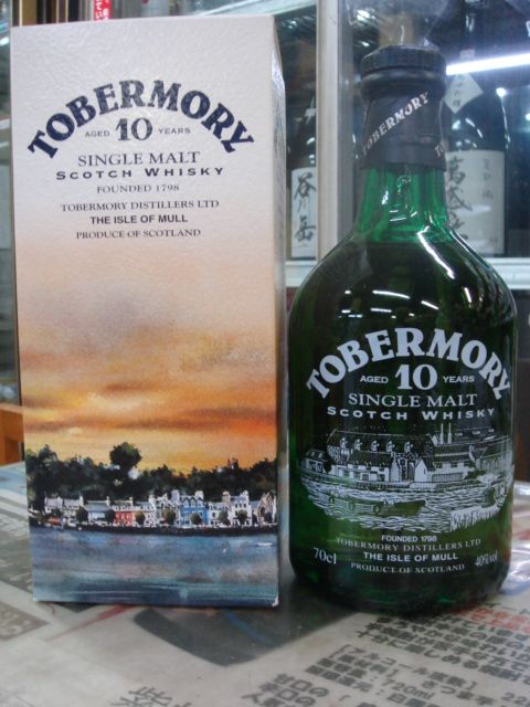 トバモリー 10年 シングルモルト オールドボトル トバモリー・10年40度