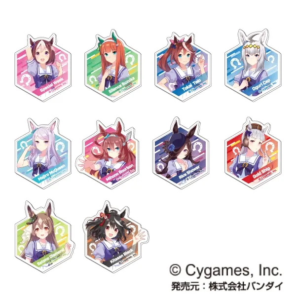 ハセ・プロ｜ウマ娘プリティーダービー アクリルバッジ