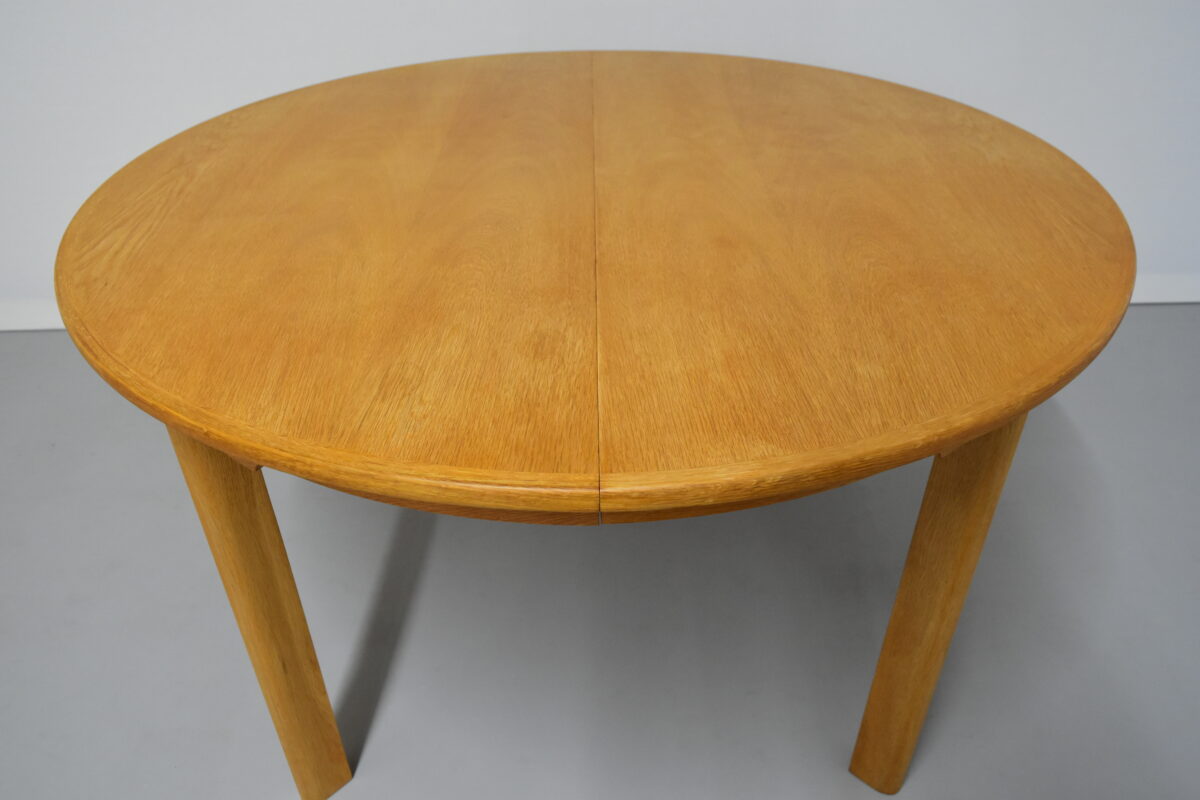 ラウンドテーブル/ダイニングテーブル/エクステンション/オーク - 橋本