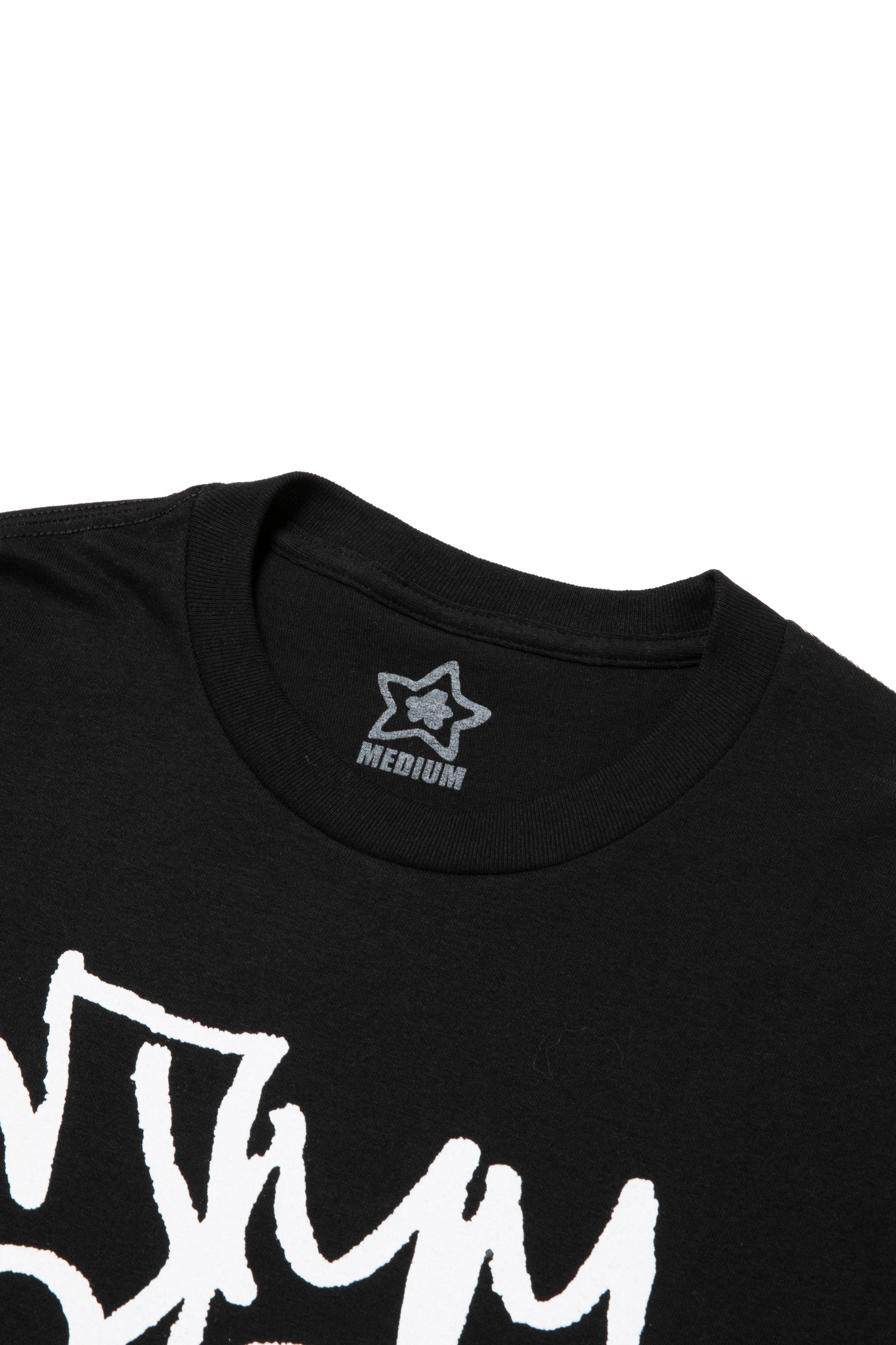 STAR TEAM SHOP TAG SHIRT BLACK – have a good time