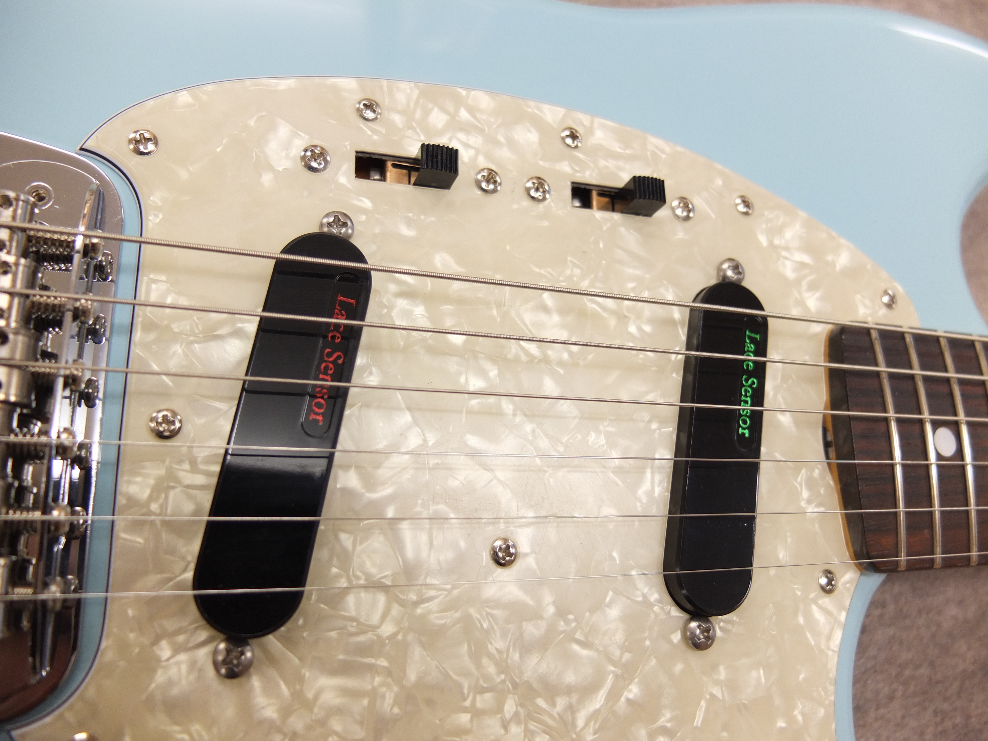 Fender MIJ ムスタング レフティ Lace Sensor搭載等 Fender Japan MG65