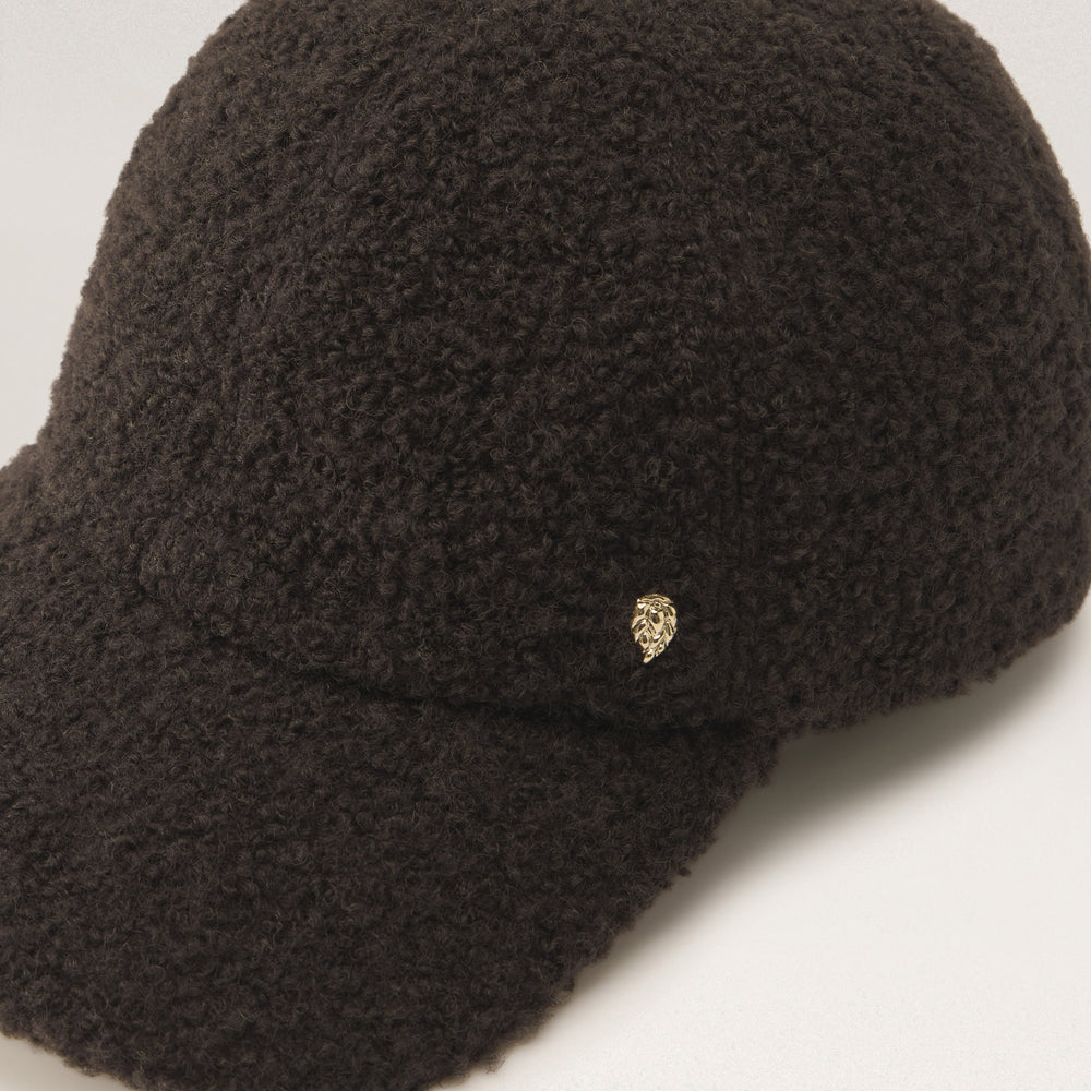 Buy Bower Wool Blend Cap - Chocolate - Helen Kaminski