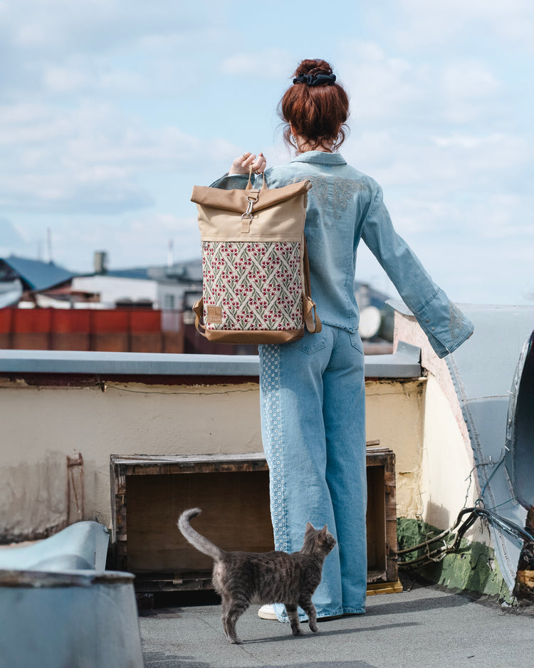 H.ELIX Nr.92 rolltop backpack