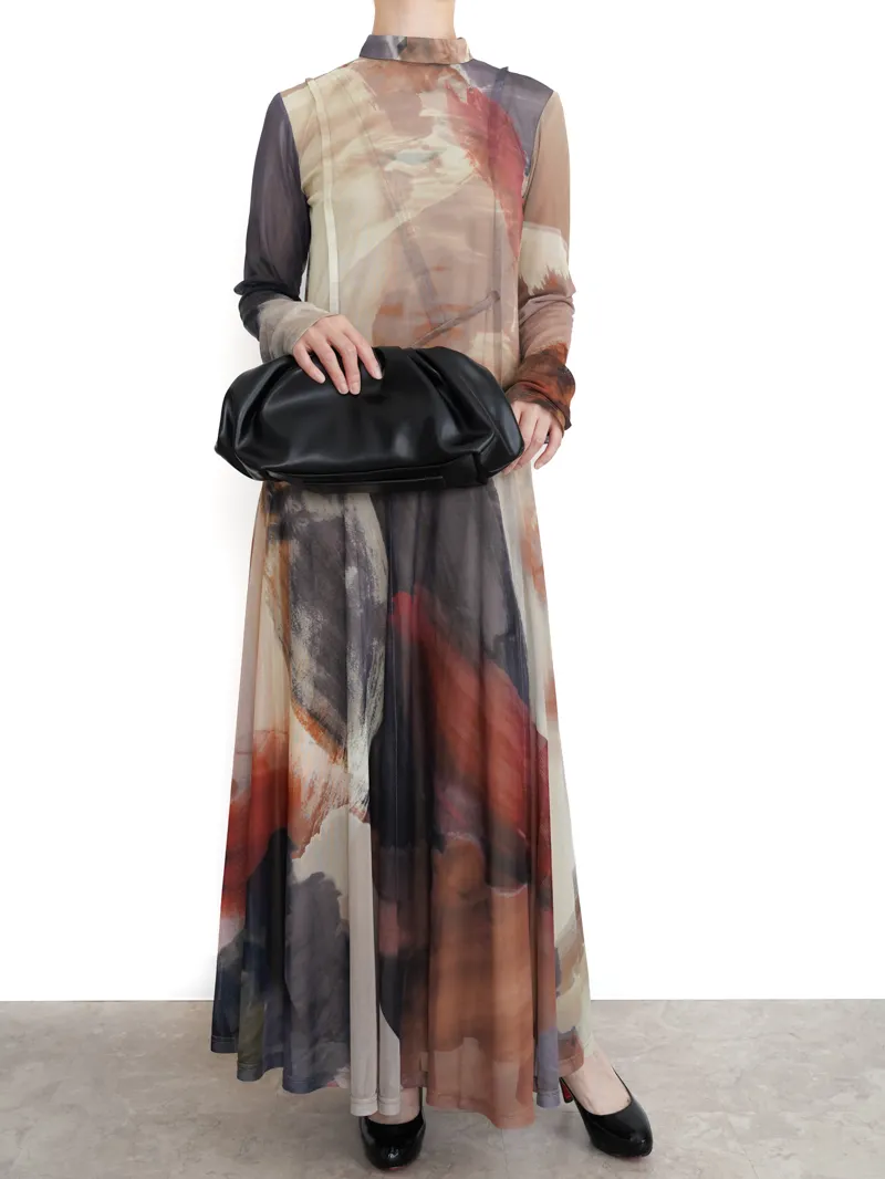 Ameri VINTAGE（アメリ ヴィンテージ）ELIZABETH STAINED GLASS SHEER