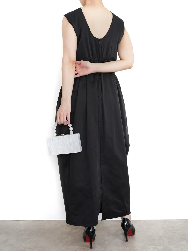 Ameri VINTAGE（アメリ ヴィンテージ）EMBROIDERY DRESS（ブラック/S