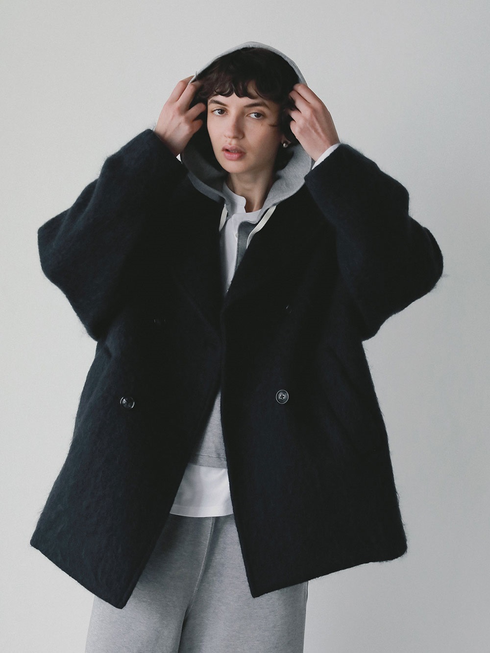 TICCA 別注モヘアPコート | Outer | HER. Online Store