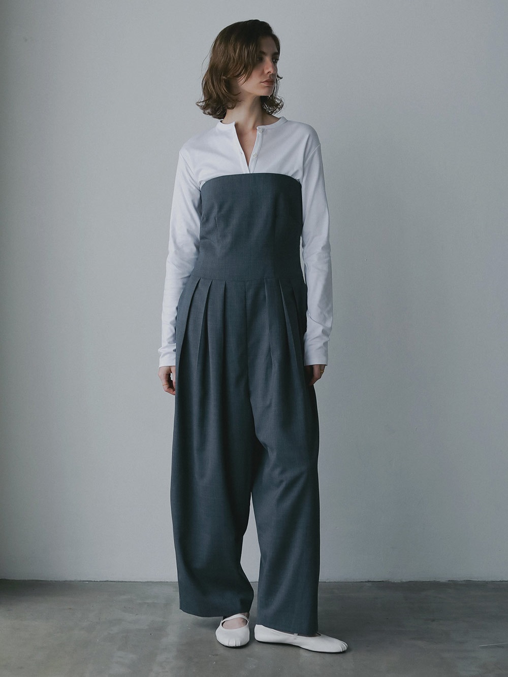 T／Wポプリンオールインワン | Onepiece | HER. Online Store