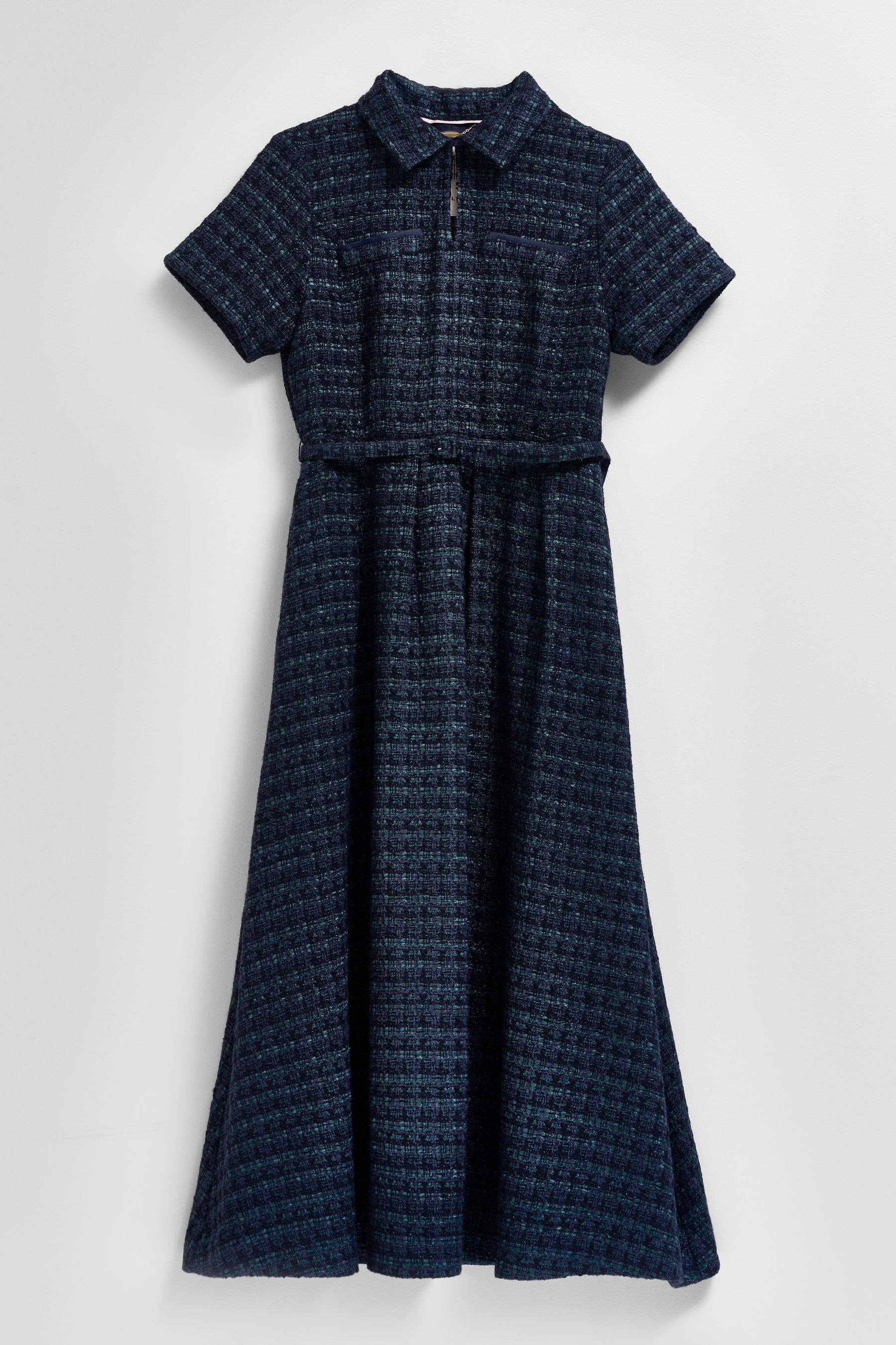 Vol.1 Tweed Belted Dress