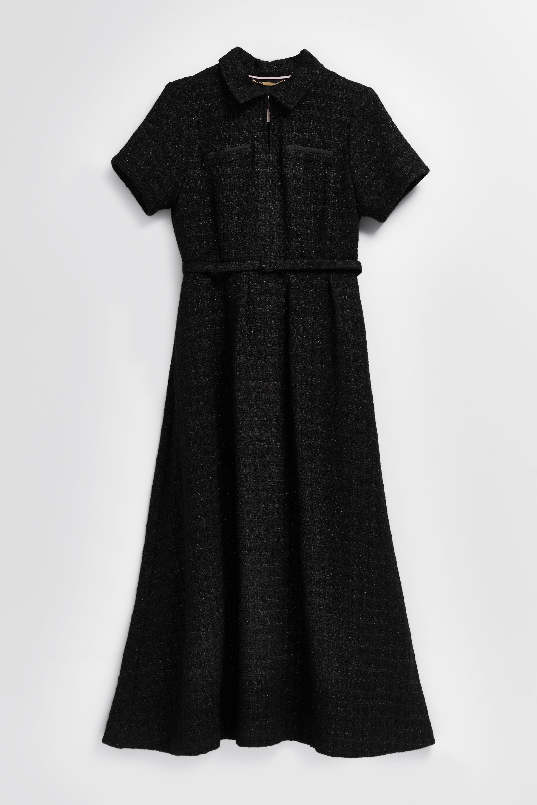 Vol.1 Tweed Belted Dress