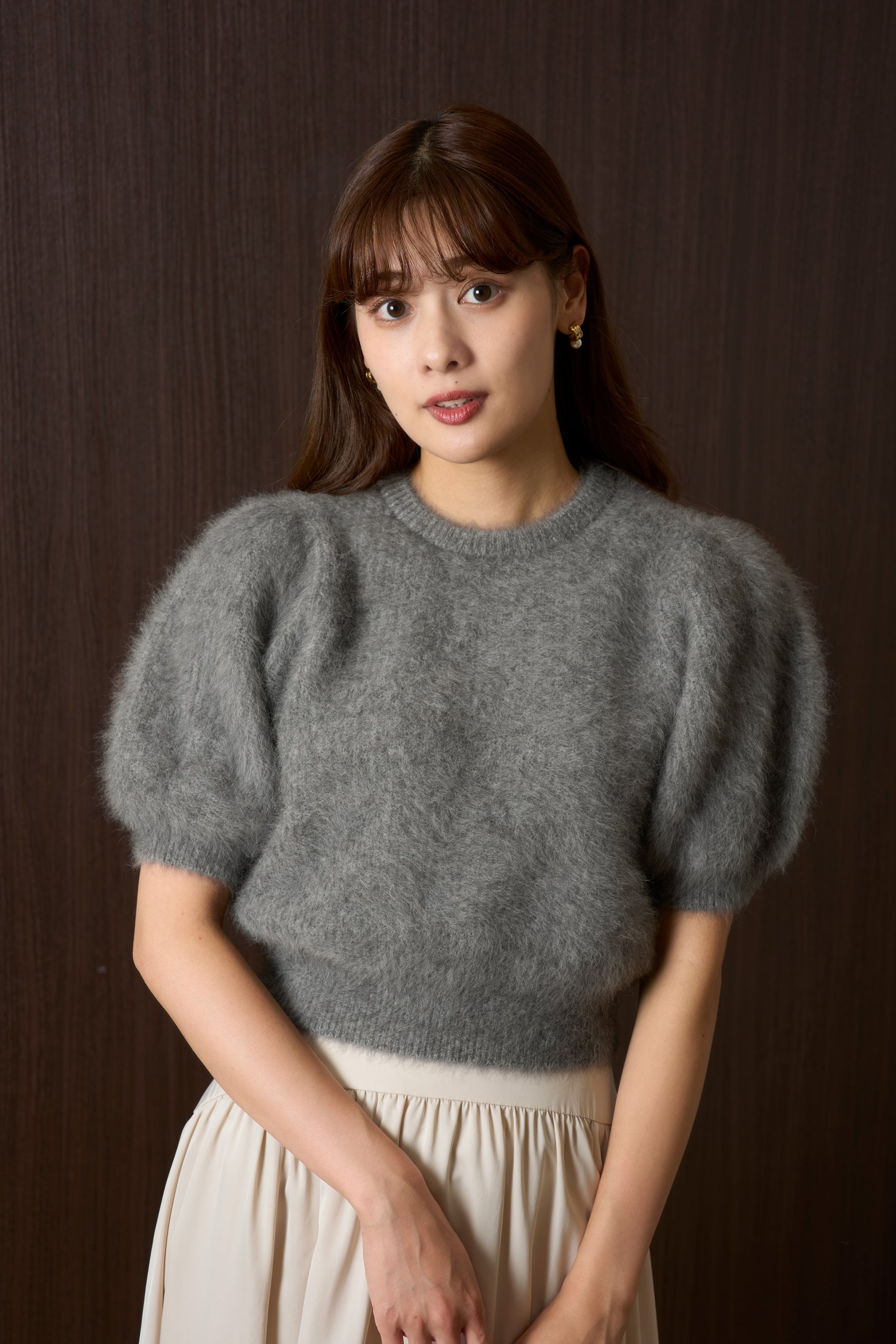 新色】Fancy Cashmere Blend Pullover