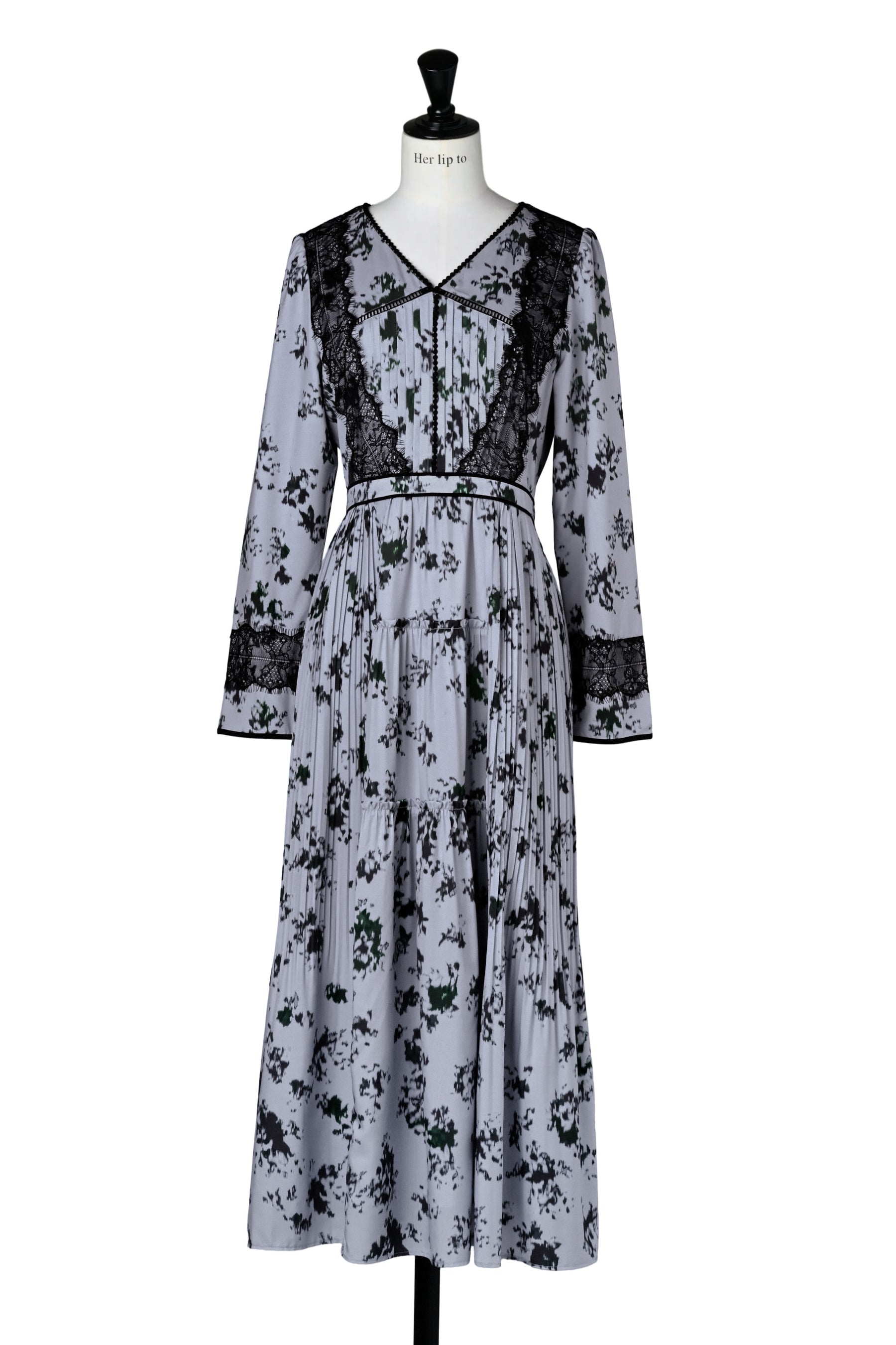 Grasse Floral Pleated Dress