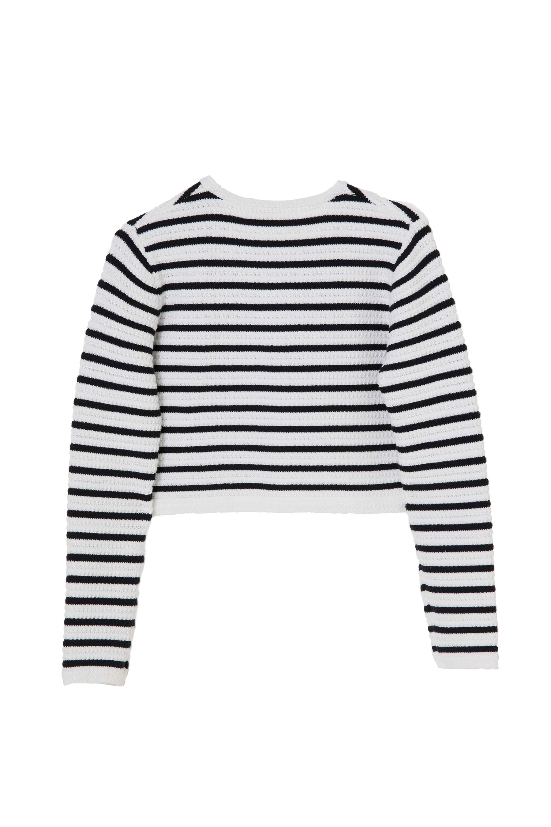 Muriel Striped Knit Jacket