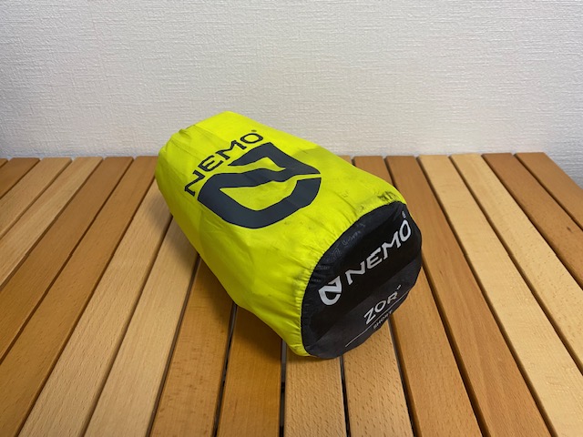 エアマットが苦手な方にオススメ！ NEMO“ZOR SHORT MUMMY