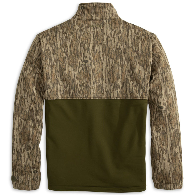 Landing Zone 1/4 Zip: Mossy Oak Bottomland | Heybo Outdoors