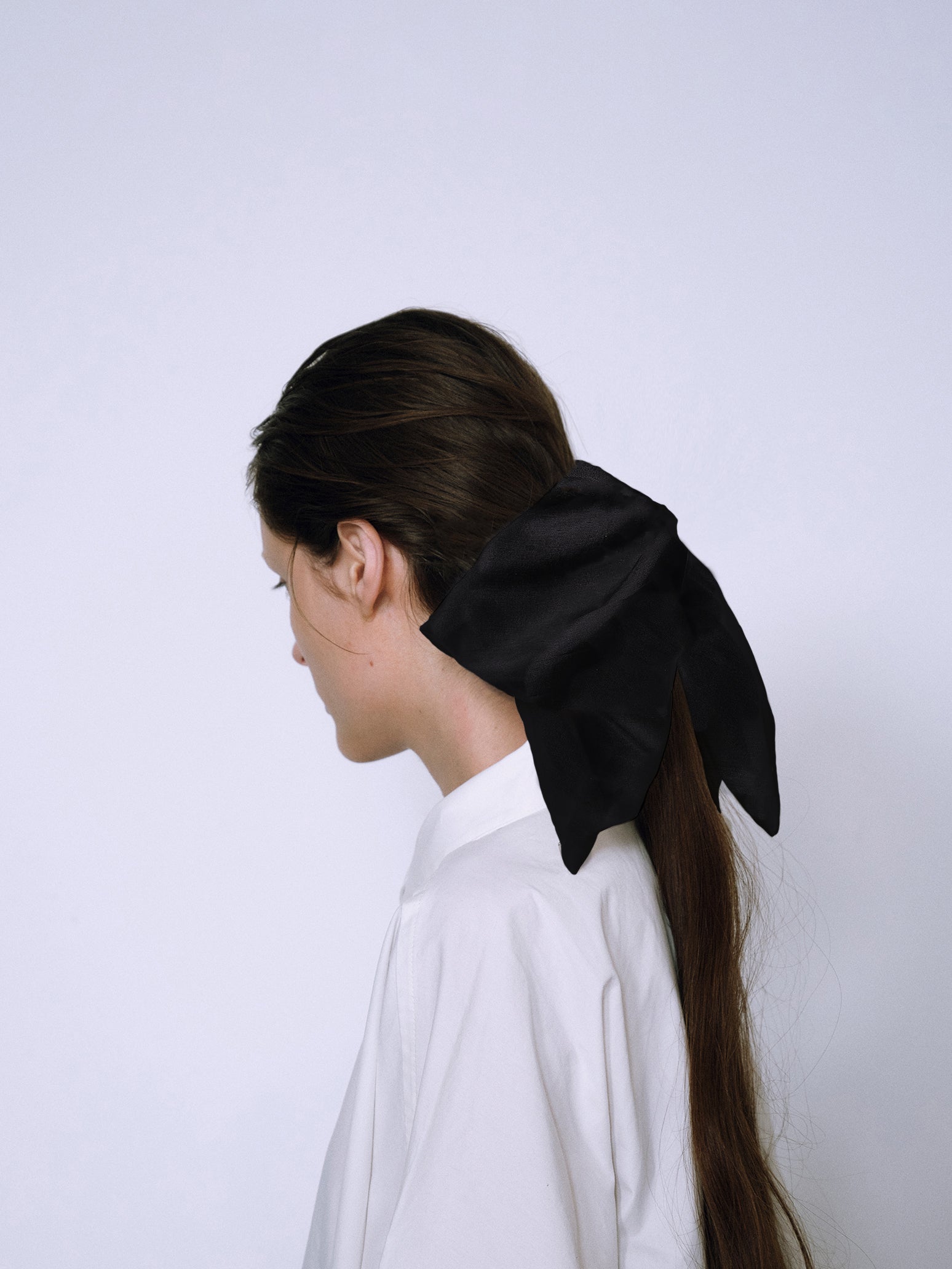 Silk Square Large Scrunchie – heyep