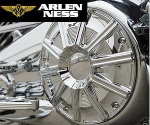 ハーレー、ツーリングM8用 アレンネス(Arlen Ness)ダービーカバー