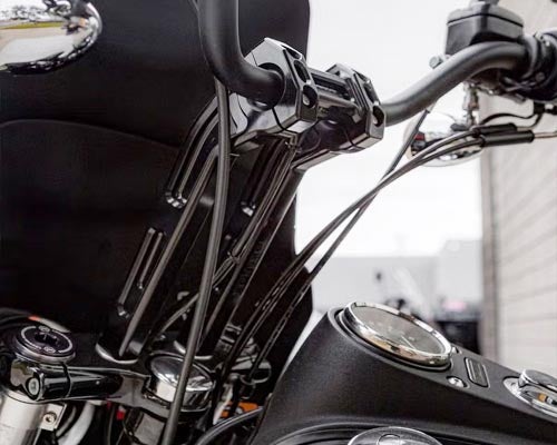 ハーレー、ハンドル・ライザー
