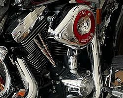 ハーレー、ツインカムエンジン用エアクリーナー