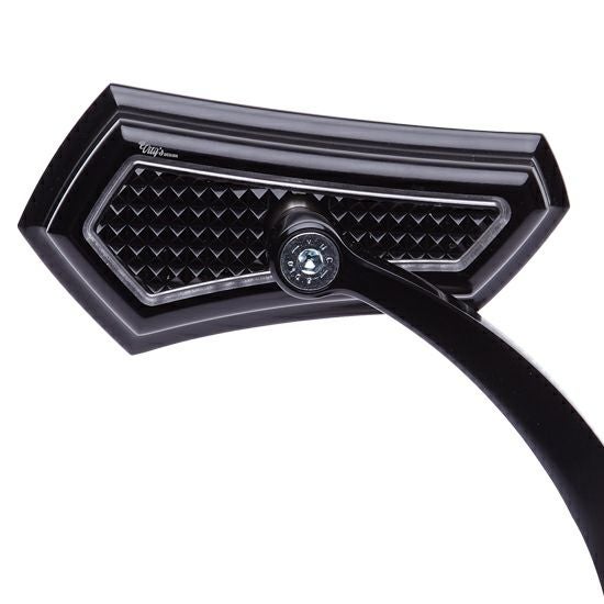 KEN'S FACTORY ラピッドシリーズ バンキッシュドデザイン ミラー 左用