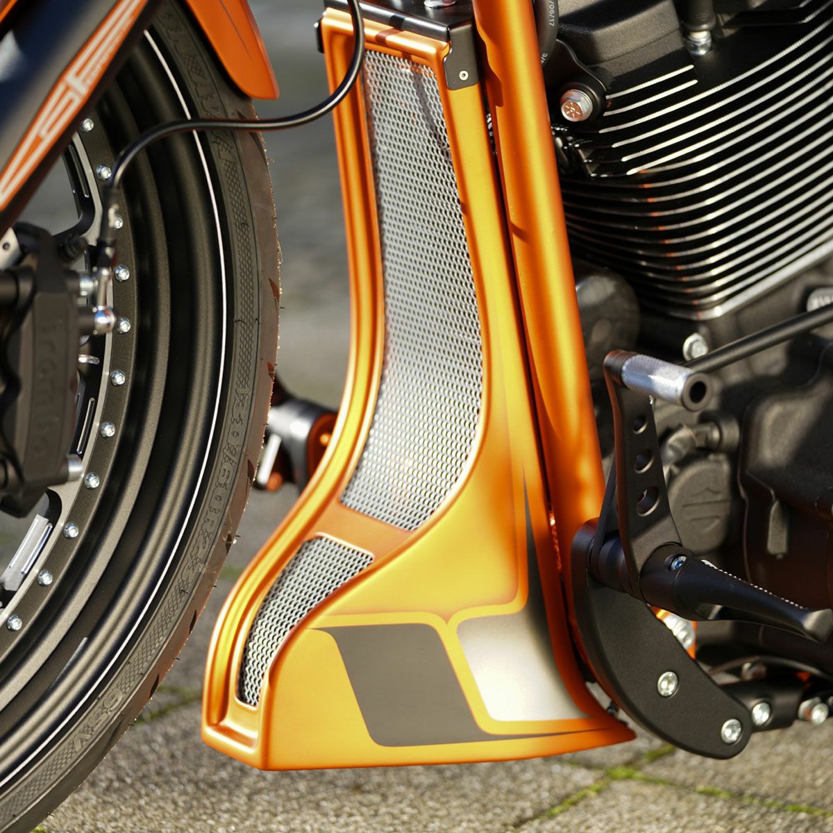 Thunderbike GPスタイル・チンスポイラー |ハーレーパーツ専門店 HDパーツ