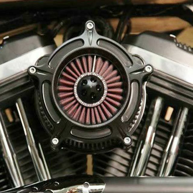 セール】RSD スポーツスター用 タービン エアクリーナー ブラックOps