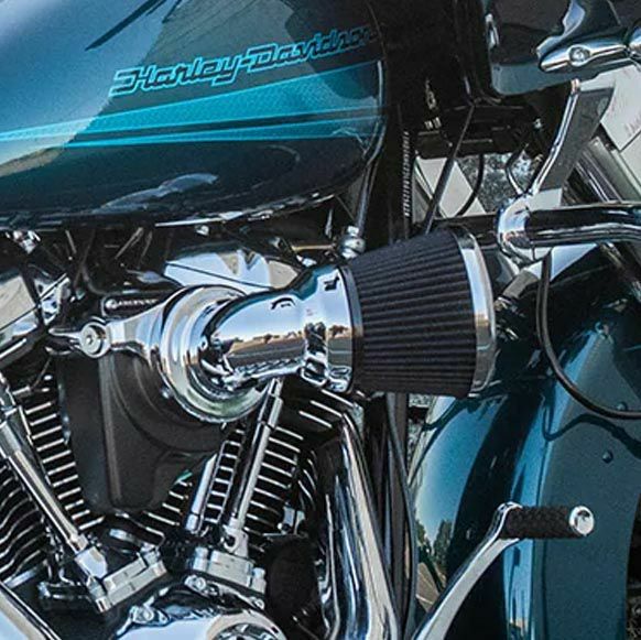 Arlenness(アレンネス) VELOCITY 90°エアクリーナーキット クローム