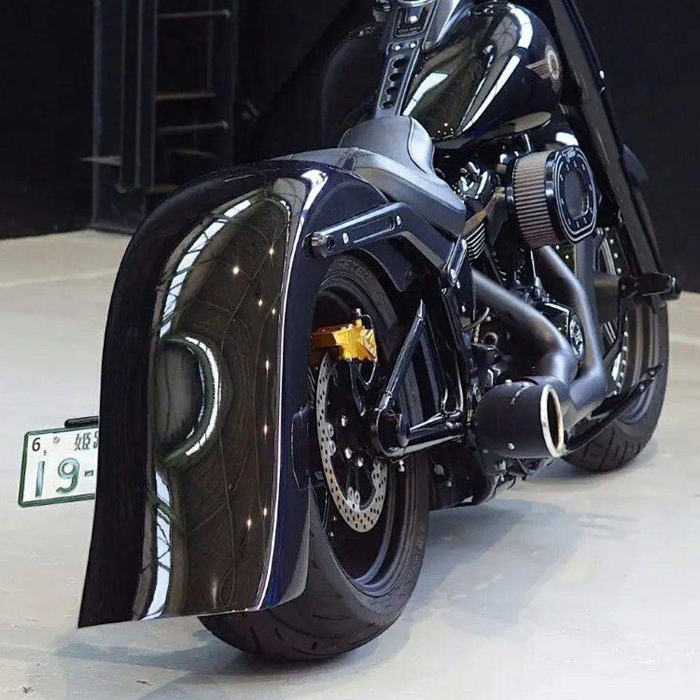 ソフテイル ブレイクアウト、ファットボーイ ロングリアフェンダー