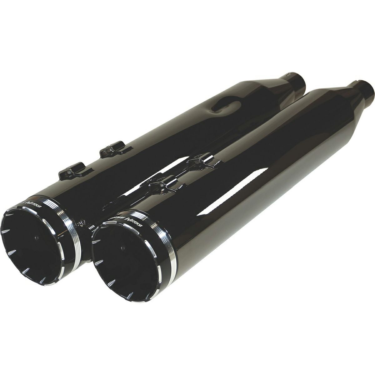 CFR M8ツーリング 4.5インチ スリップオンマフラー ダブルフルーテッド