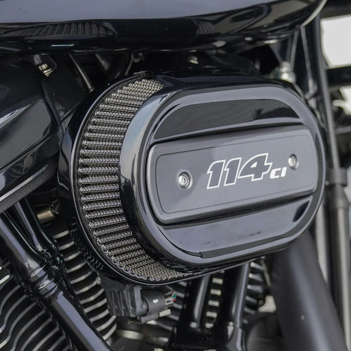 ハーレー M8ソフテイル、M8ツーリング オーバルエアフィルター