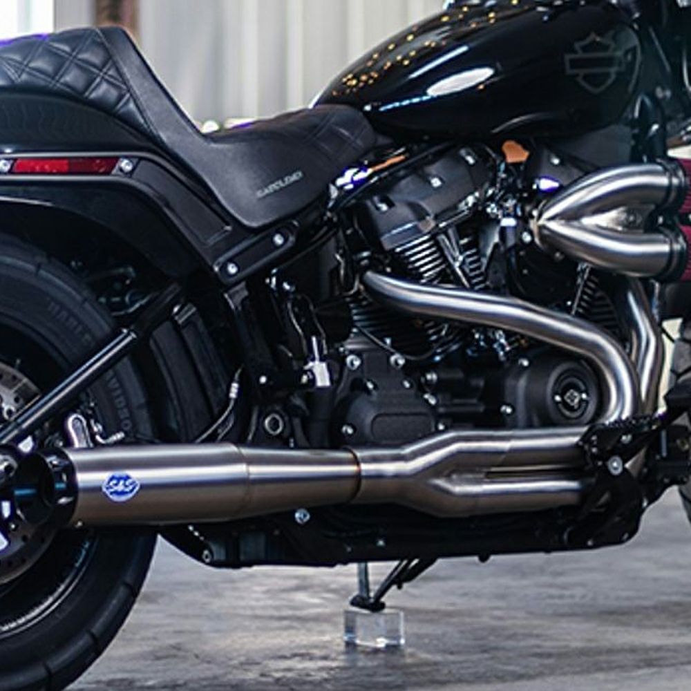 ローライダーST用 S&S(エスアンドエス)マフラー｜ハーレーカスタム
